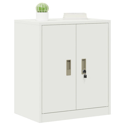 Armadio Bianco 60 x 40 x 70 cm Acciaio
