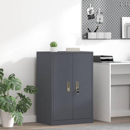Armadio Antracite 60 x 40 x 90 cm Acciaio