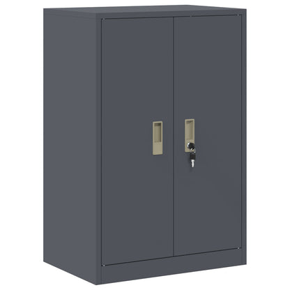 Armadio Antracite 60 x 40 x 90 cm Acciaio