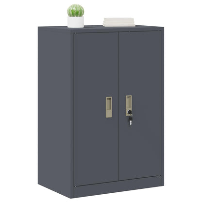 Armadio Antracite 60 x 40 x 90 cm Acciaio