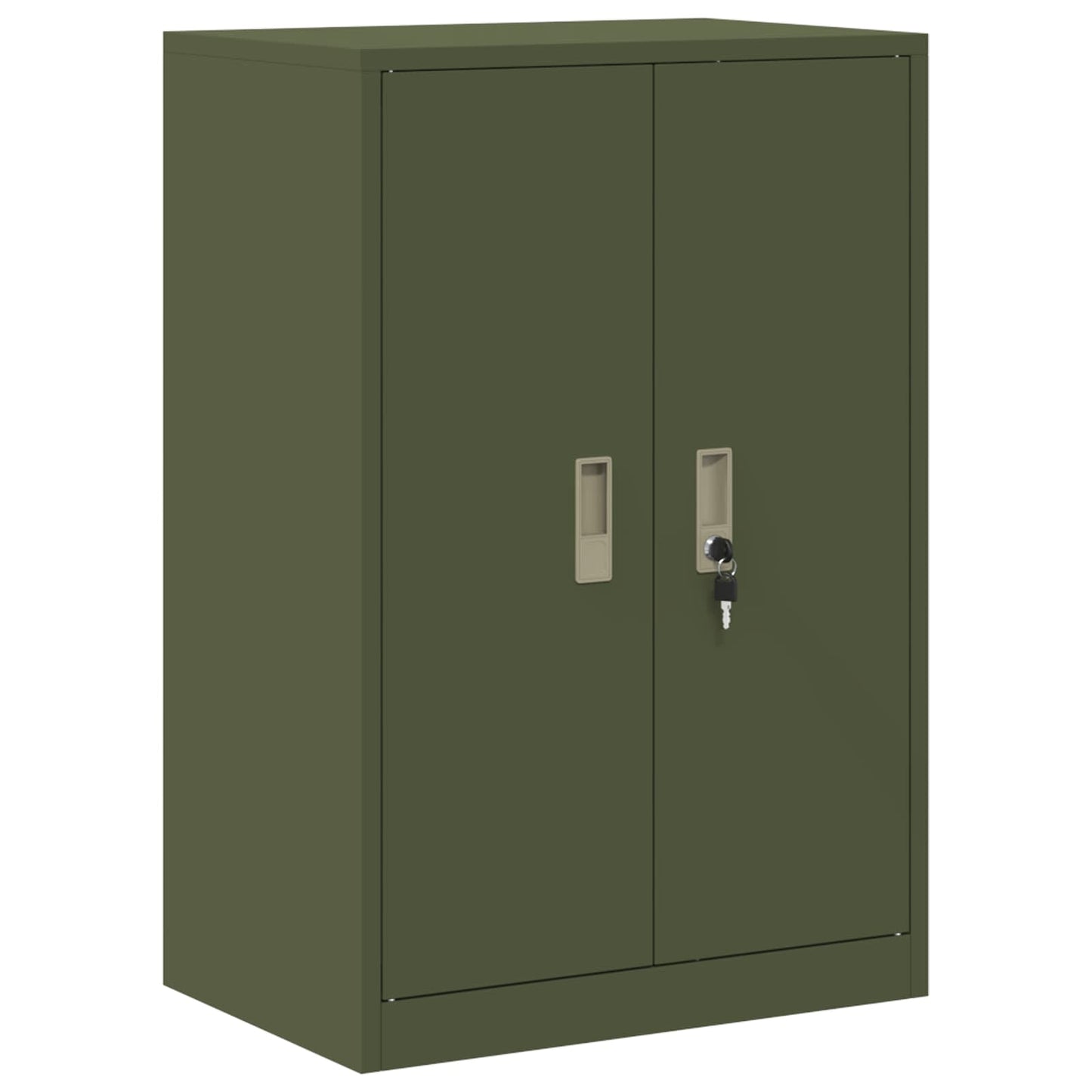 Armadio Verde oliva 60 x 40 x 90 cm Acciaio