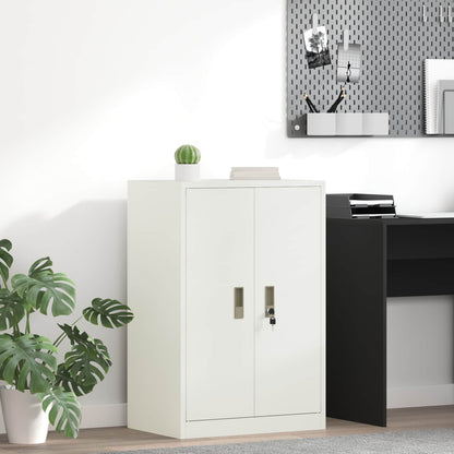 Armadio Bianco 60 x 40 x 90 cm Acciaio