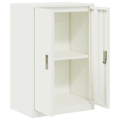 Armadio Bianco 60 x 40 x 90 cm Acciaio