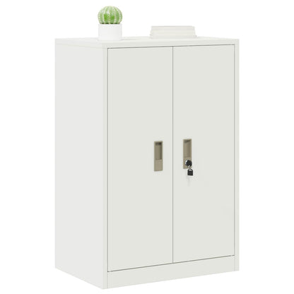 Armadio Bianco 60 x 40 x 90 cm Acciaio
