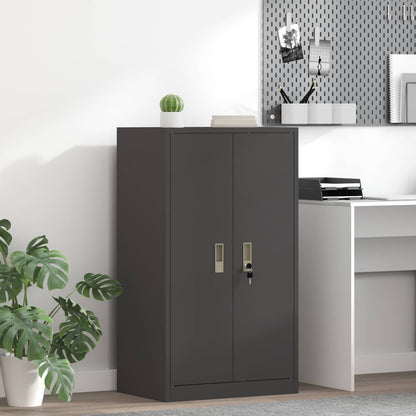 Armadio Nero 60 x 40 x 105 cm Acciaio