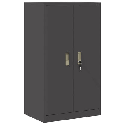 Armadio Nero 60 x 40 x 105 cm Acciaio