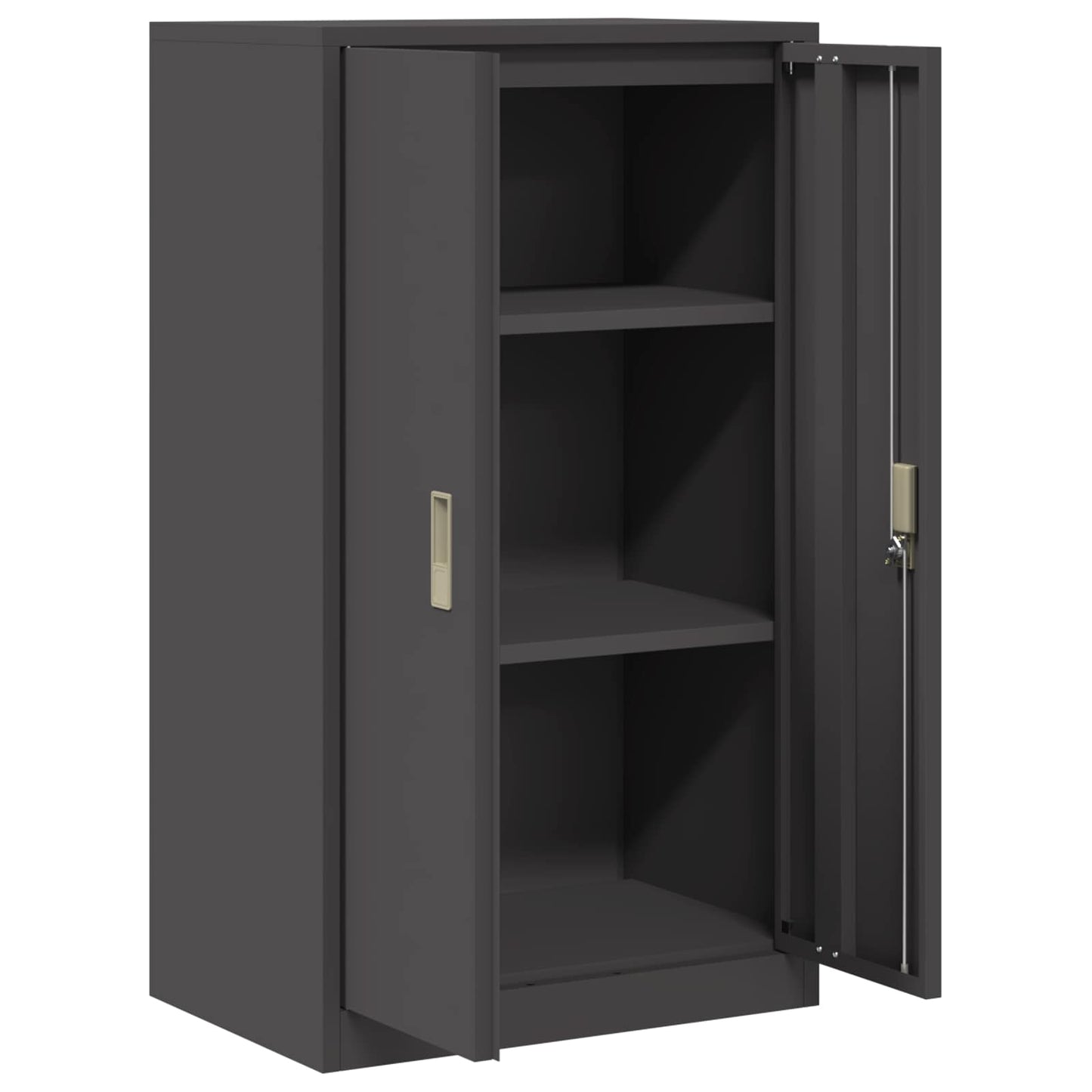 Armadio Nero 60 x 40 x 105 cm Acciaio