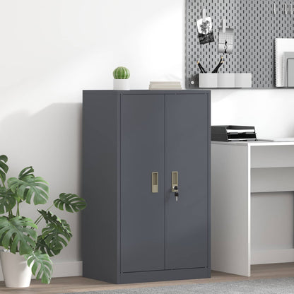 Armadio Antracite 60 x 40 x 105 cm Acciaio