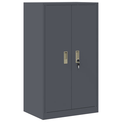 Armadio Antracite 60 x 40 x 105 cm Acciaio