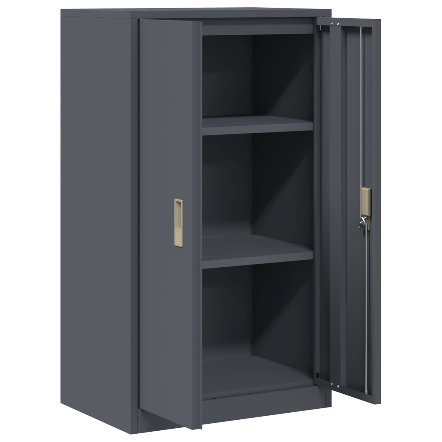 Armadio Antracite 60 x 40 x 105 cm Acciaio