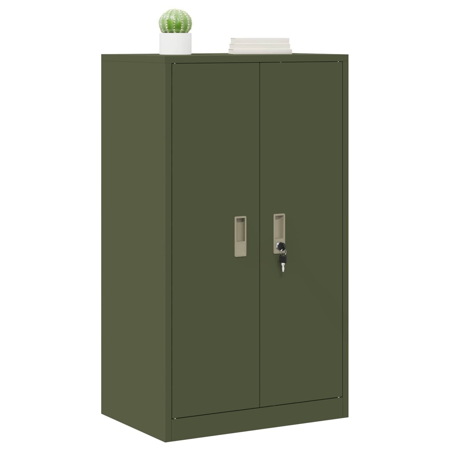 Armadio Verde oliva 60 x 40 x 105 cm Acciaio