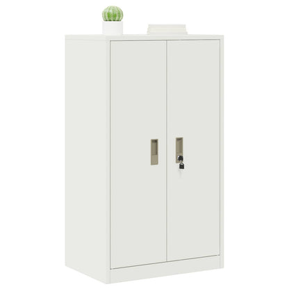 Armadio Bianco 60 x 40 x 105 cm Acciaio