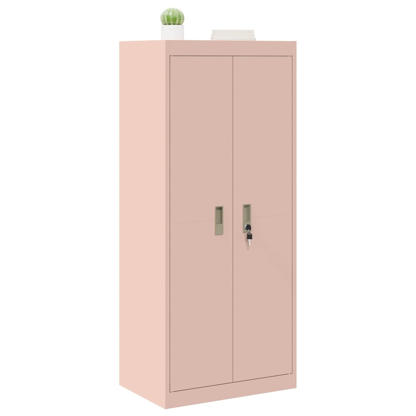 Armadio Rosa 60 x 40 x 140 cm Acciaio