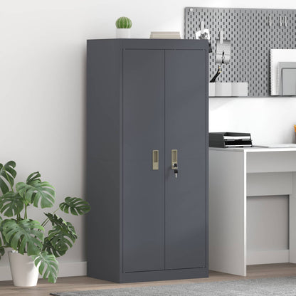 Armadio Antracite 60 x 40 x 140 cm Acciaio