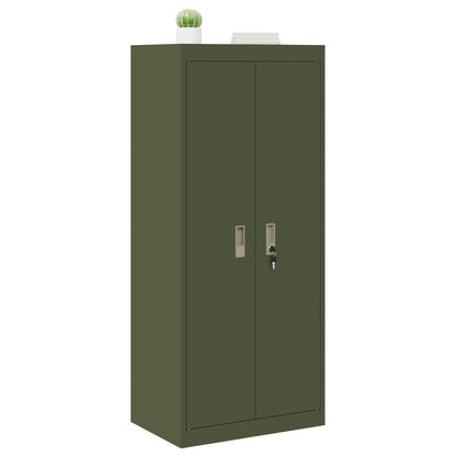 Armadio Verde oliva 60 x 40 x 140 cm Acciaio