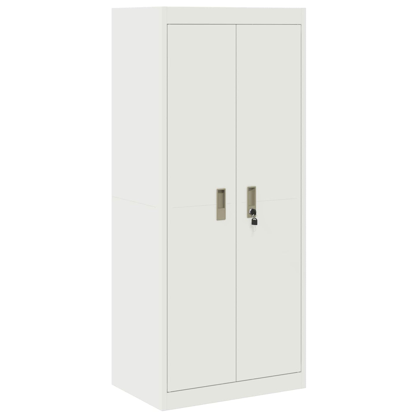Armadio Bianco 60 x 40 x 140 cm Acciaio
