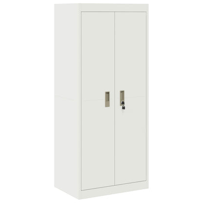 Armadio Bianco 60 x 40 x 140 cm Acciaio