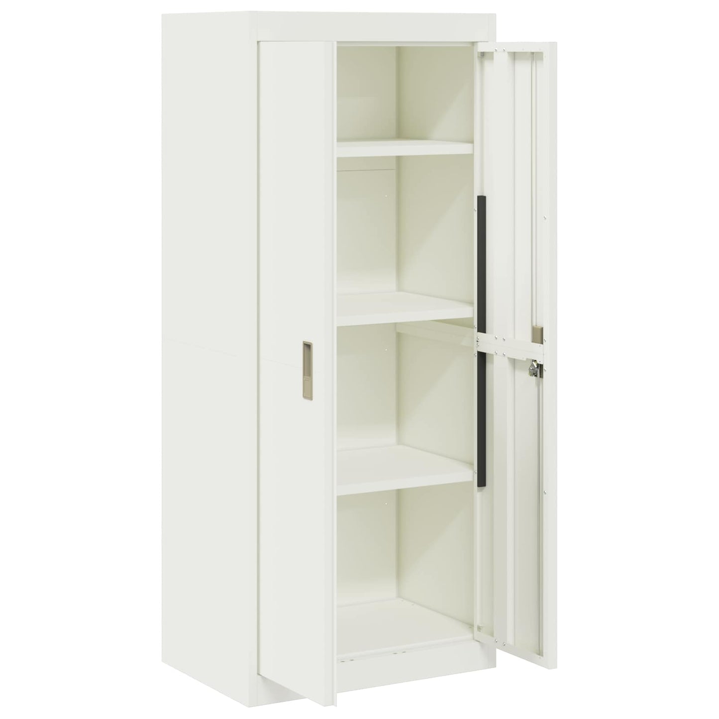 Armadio Bianco 60 x 40 x 140 cm Acciaio