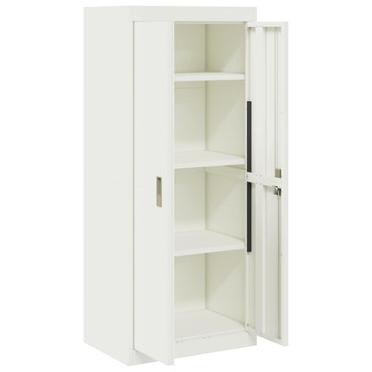 Armadio Bianco 60 x 40 x 140 cm Acciaio