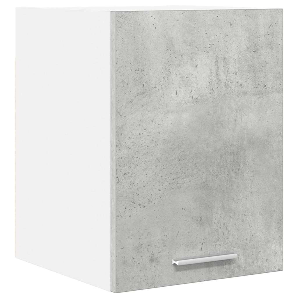 Armadio pensile Grigio Cemento e Bianco 30 x 31 x 40 cm