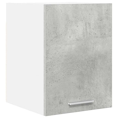 Armadio pensile Grigio Cemento e Bianco 30 x 31 x 40 cm