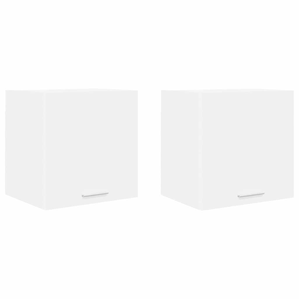 Armadio pensile 2 pcs Bianco 40 x 31 x 40 cm Legno multistrato