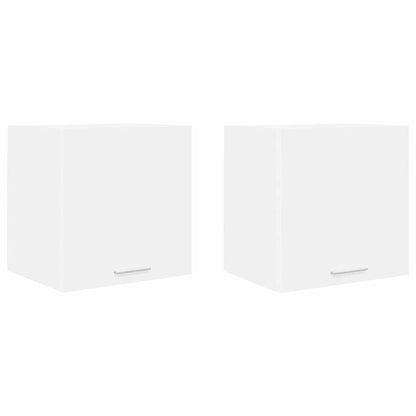Armadio pensile 2 pcs Bianco 40 x 31 x 40 cm Legno multistrato