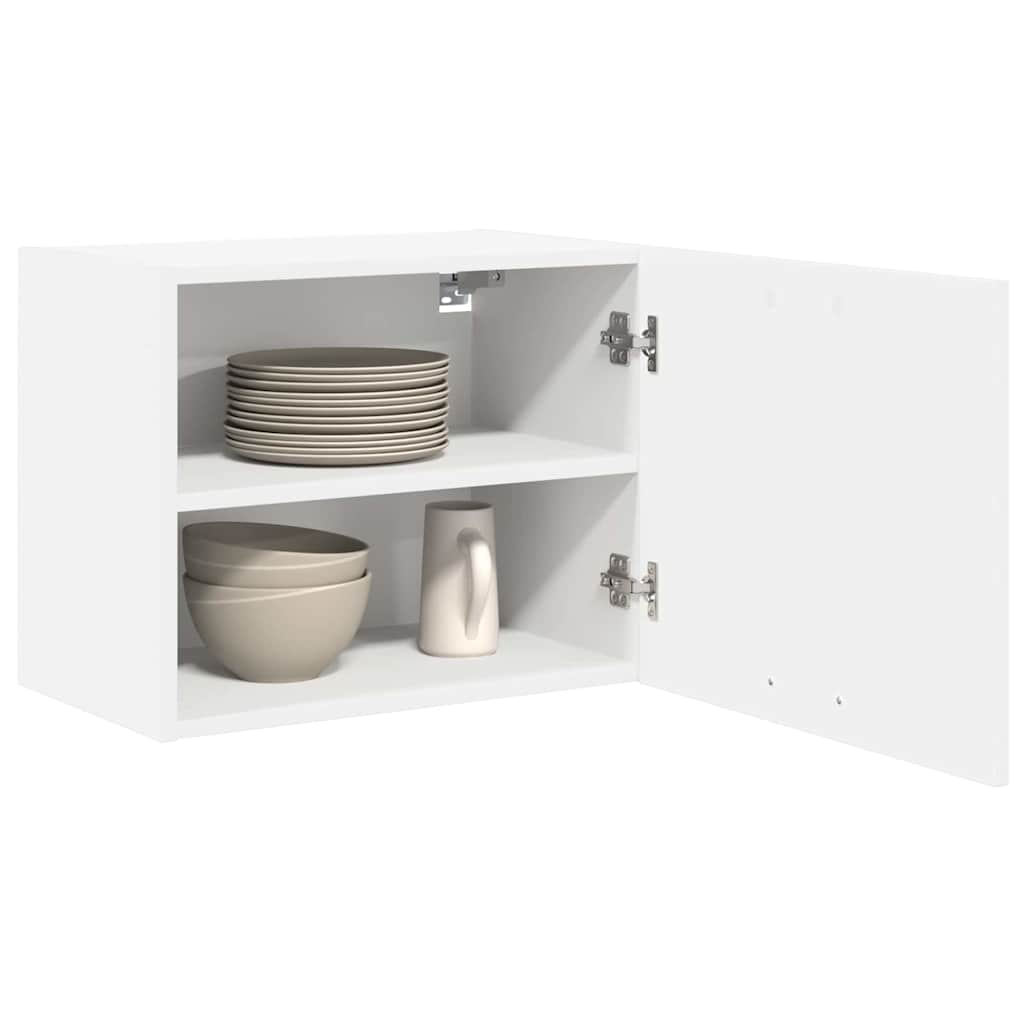 Armadio pensile 2 pcs Bianco 50 x 31 x 40 cm Legno multistrato