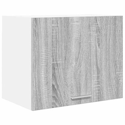 Armadio pensile 2 pcs Grigio Sonoma e Bianco 50 x 31 x 40 cm