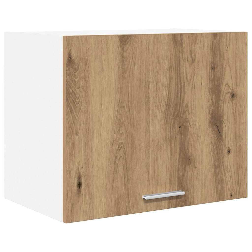 Armadio pensile Rovere Artigiano e Bianco 50 x 31 x 40 cm