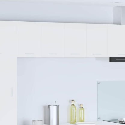 Armadio pensile 2 pcs Bianco 60 x 31 x 40 cm Legno multistrato