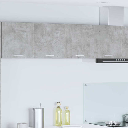 Armadio pensile con porta Grigio cemento 80 x 31 x 40 cm