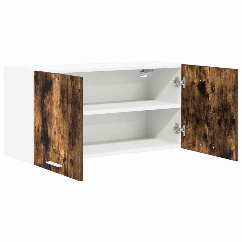Armadio pensile Rovere fumÃ© 80 x 31 x 40 cm Legno multistrato