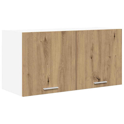 Armadio pensile con porta Rovere artigianale 80 x 31 x 40 cm