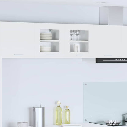 Armadio pensile 2 pcs Bianco 40 x 31 x 40 cm Legno multistrato
