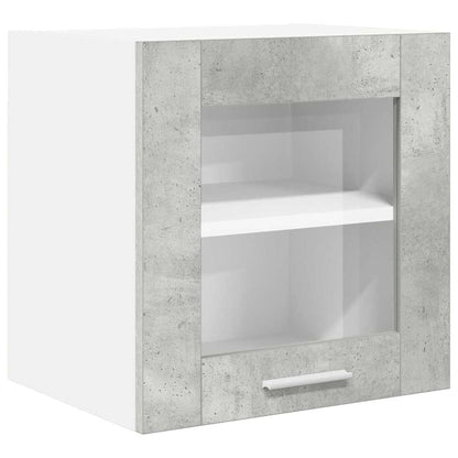 Armadio pensile con porta Riga Grigio cemento 40 x 31 x 40 cm