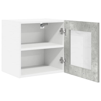 Armadio pensile con porta Riga Grigio cemento 40 x 31 x 40 cm
