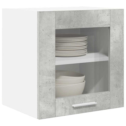 Armadio pensile con porta Riga Grigio cemento 40 x 31 x 40 cm