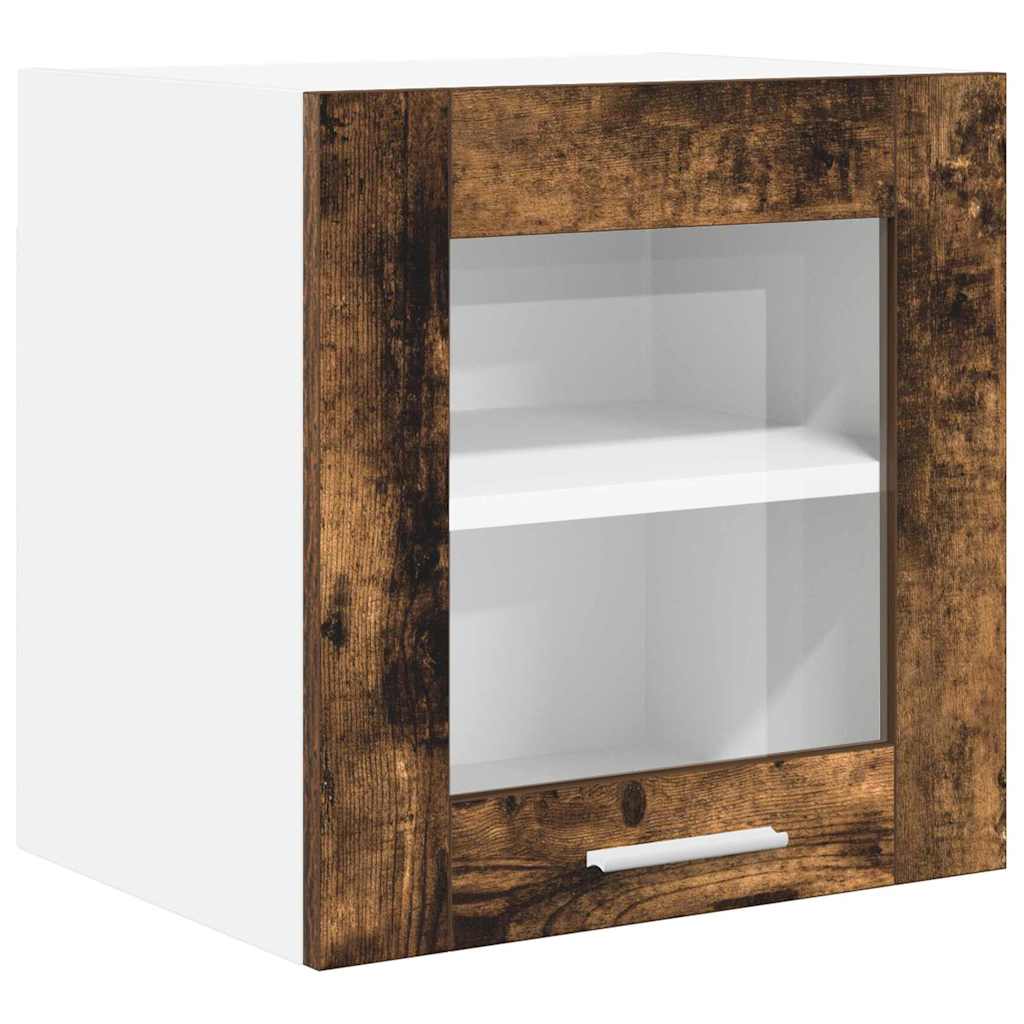 Armadio pensile con porta 2 pcs Rovere fumÃ© 40 x 31 x 40 cm