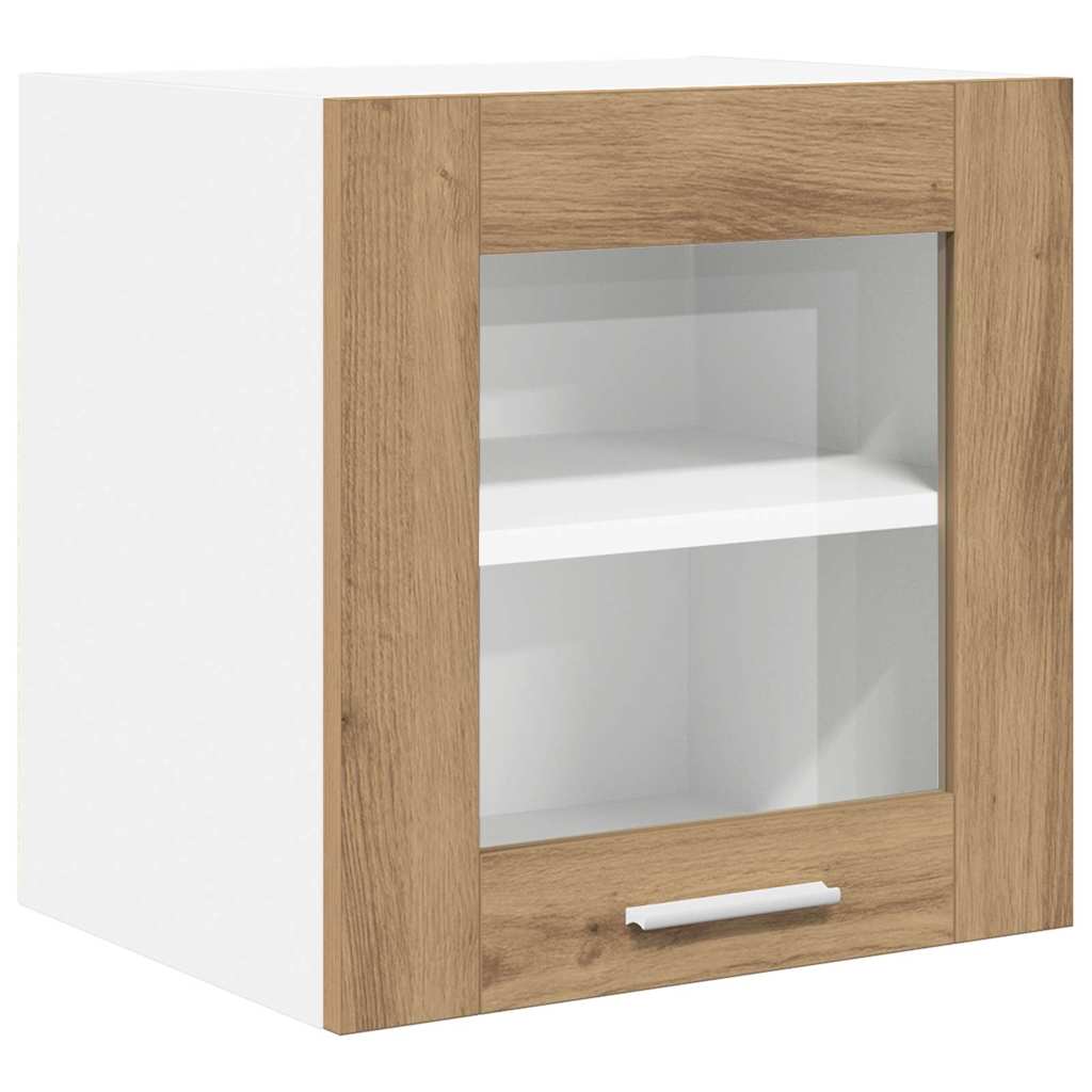 Armadio pensile con porta Rovere artigianale 40 x 31 x 40 cm