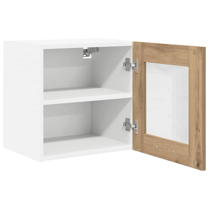 Armadio pensile con porta Rovere artigianale 40 x 31 x 40 cm