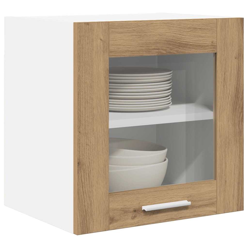 Armadio pensile con porta Rovere artigianale 40 x 31 x 40 cm