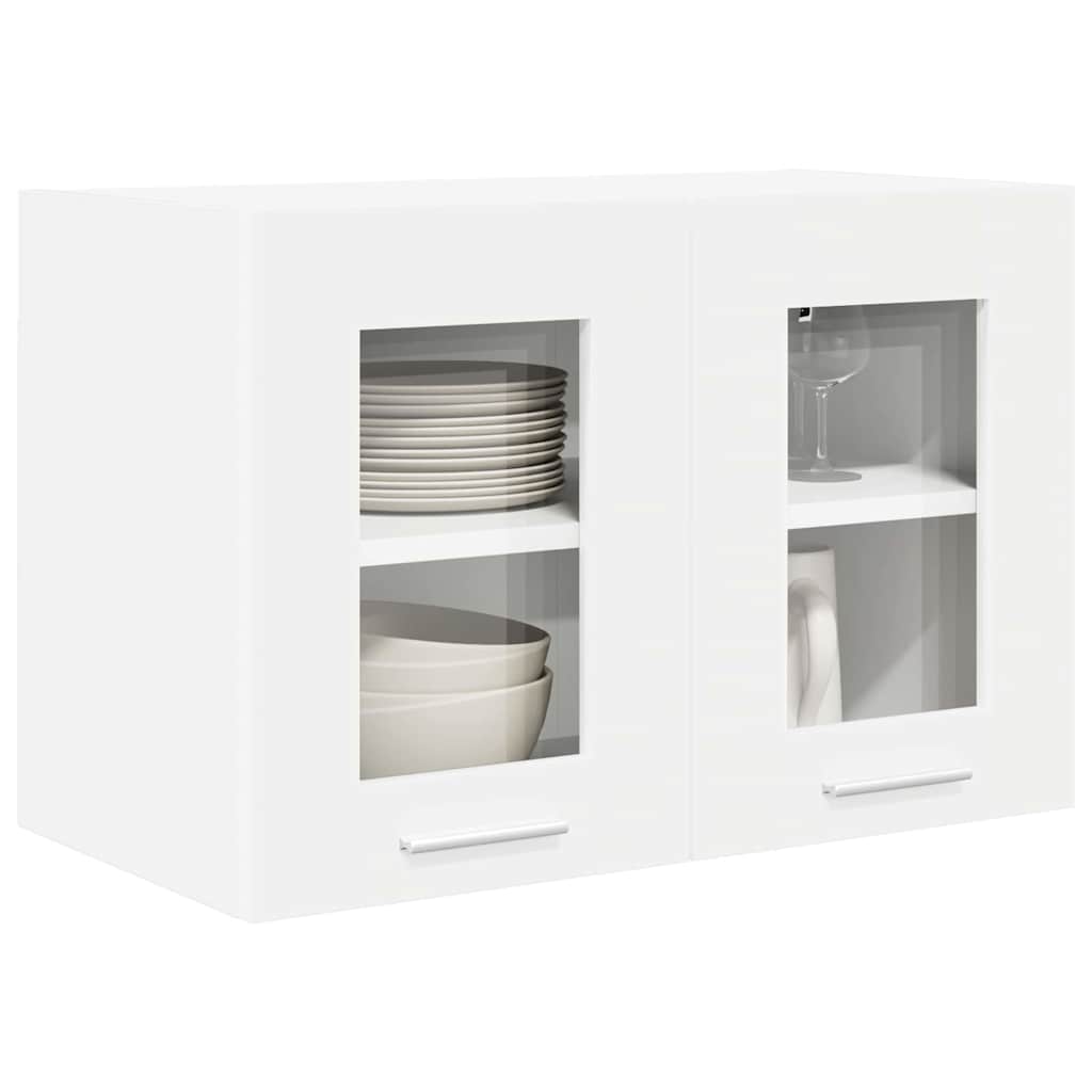 Armadio pensile 2 pcs Bianco 60 x 31 x 40 cm Legno multistrato