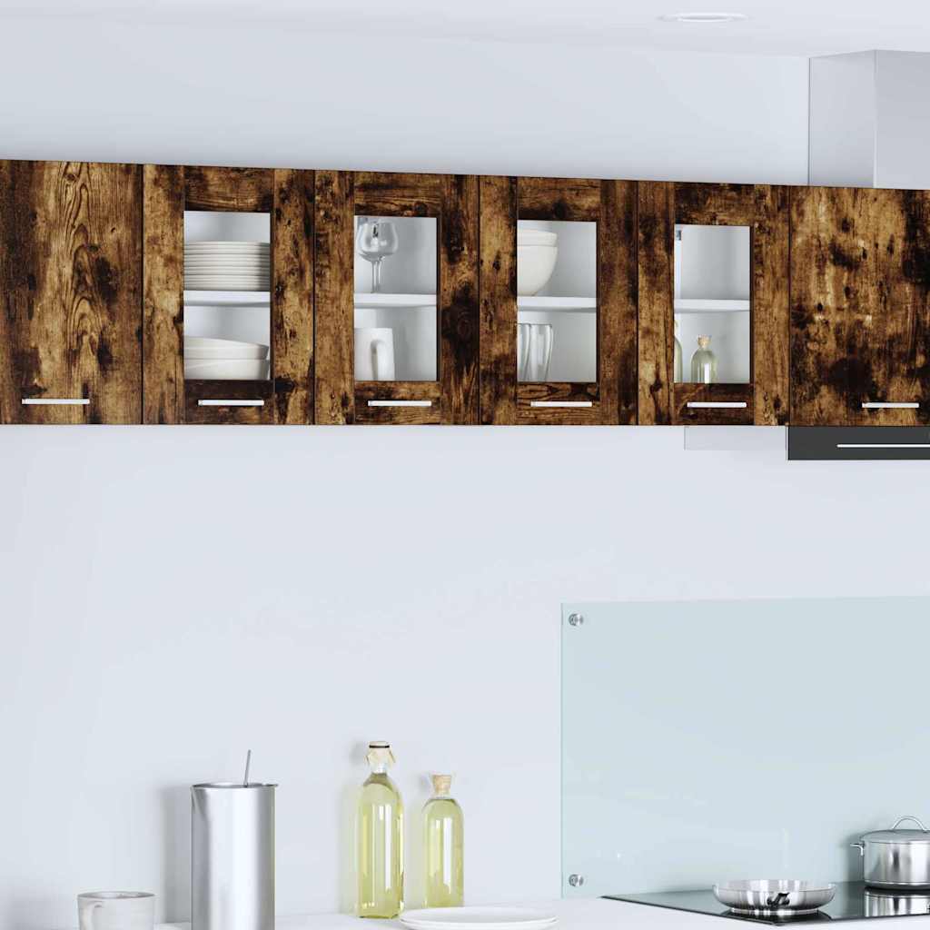 Armadio pensile Rovere fumÃ© 60 x 31 x 40 cm Legno multistrato