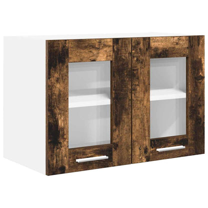 Armadio pensile con porta 2 pcs Rovere fumÃ© 60 x 31 x 40 cm