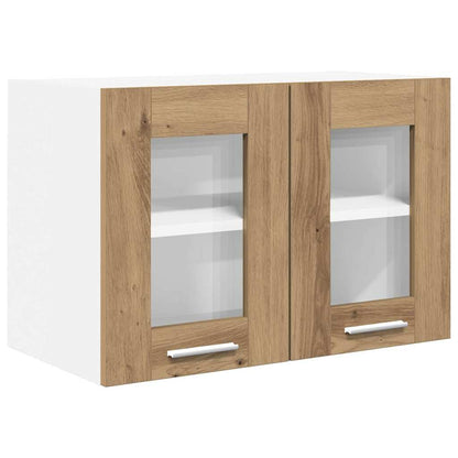 Armadio pensile con porta Rovere artigianale 60 x 31 x 40 cm