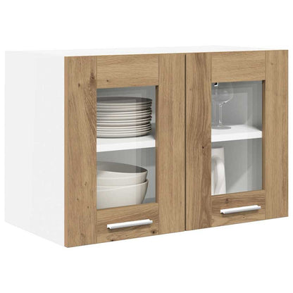 Armadio pensile con porta Rovere artigianale 60 x 31 x 40 cm