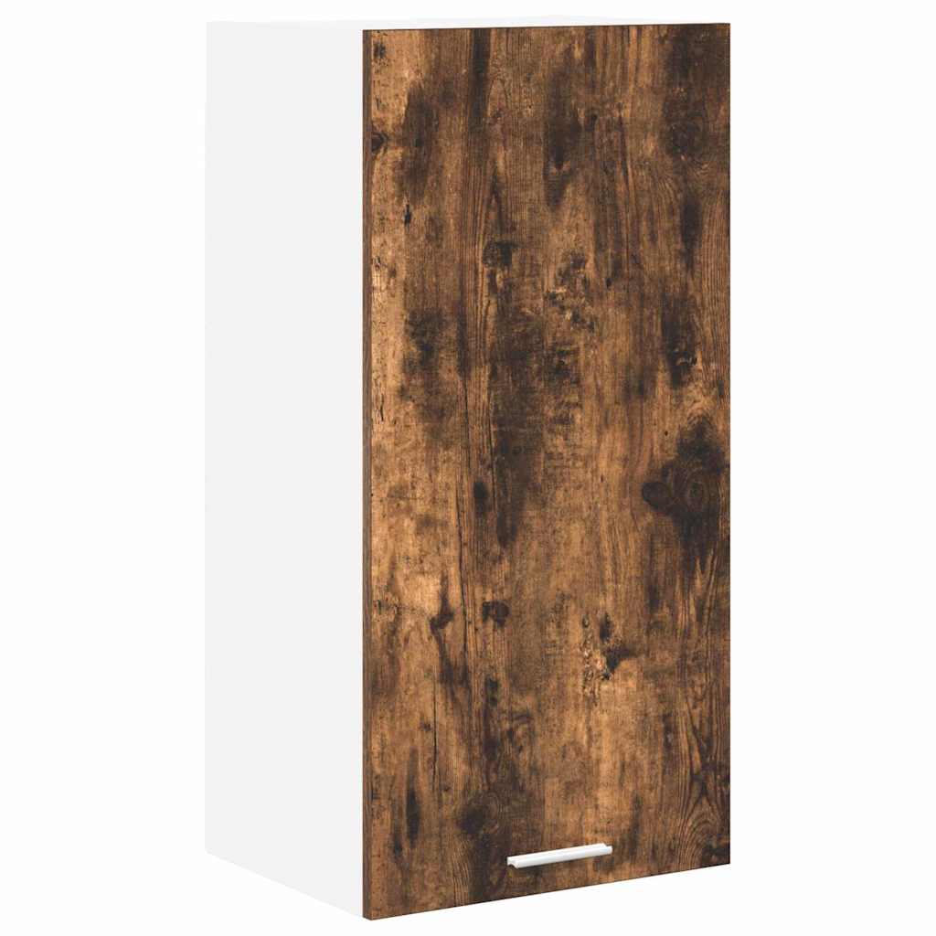 Armadio pensile Rovere Affumicato e Bianco 40 x 31 x 80 cm