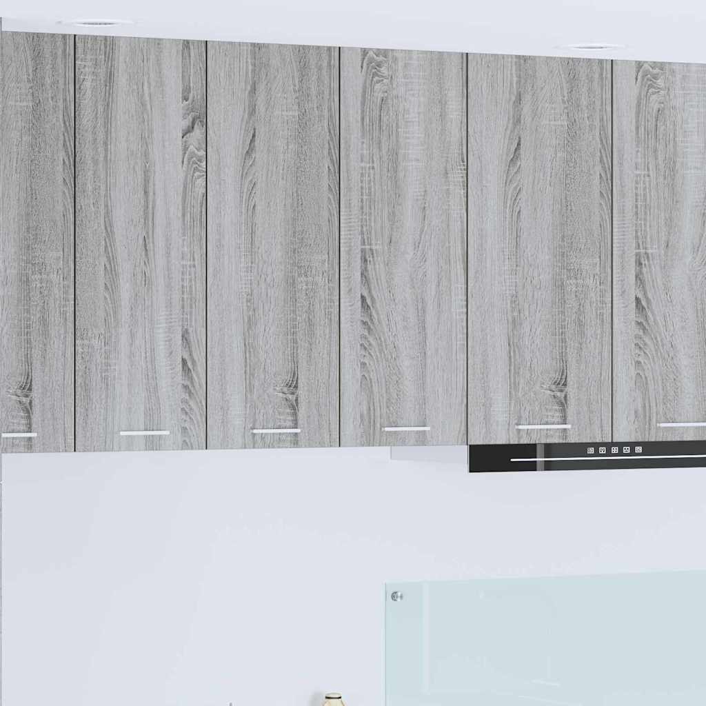 Armadio pensile Grigio Sonoma 60 x 31 x 80 cm Legno multistrato
