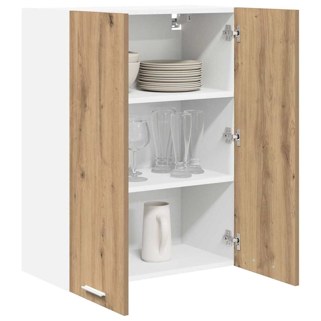 Armadio pensile con porta Rovere artigianale 60 x 31 x 80 cm